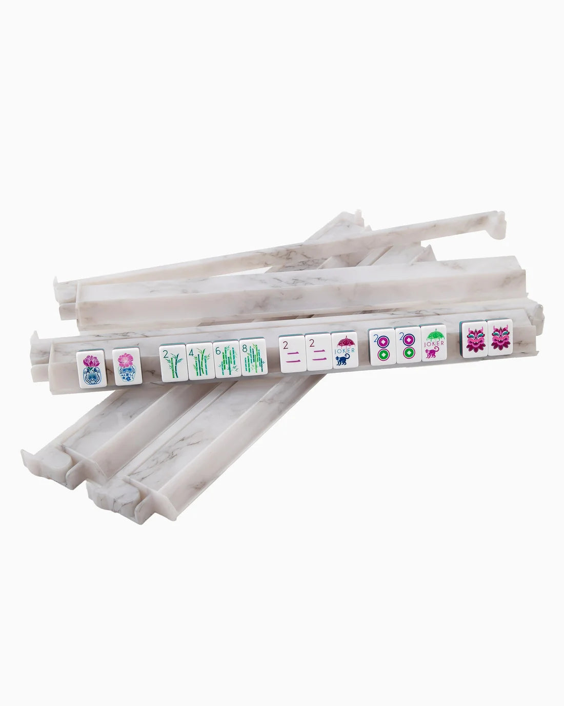 Oh My Mahjong | Carrara Rack & Pusher Set