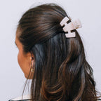 Classic Claw Clip | Almond Beige | Petite
