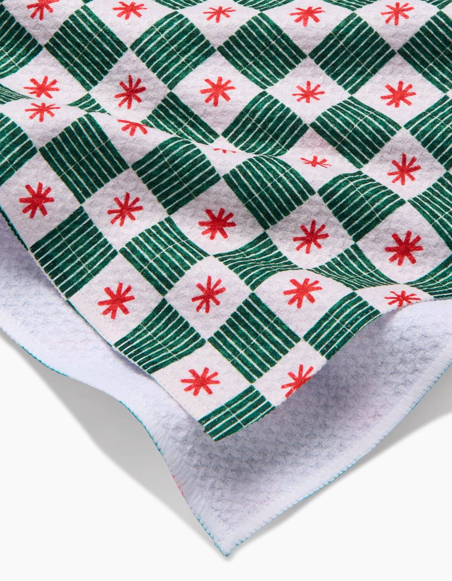 Geometry Jolly Grid Tea Towel