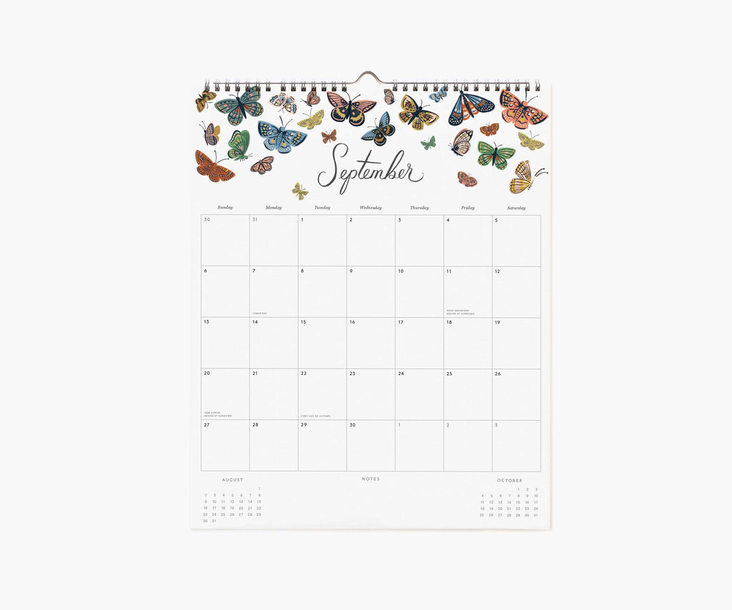 Rifle Paper Co. 2026 Dahlia Appointment Calendar