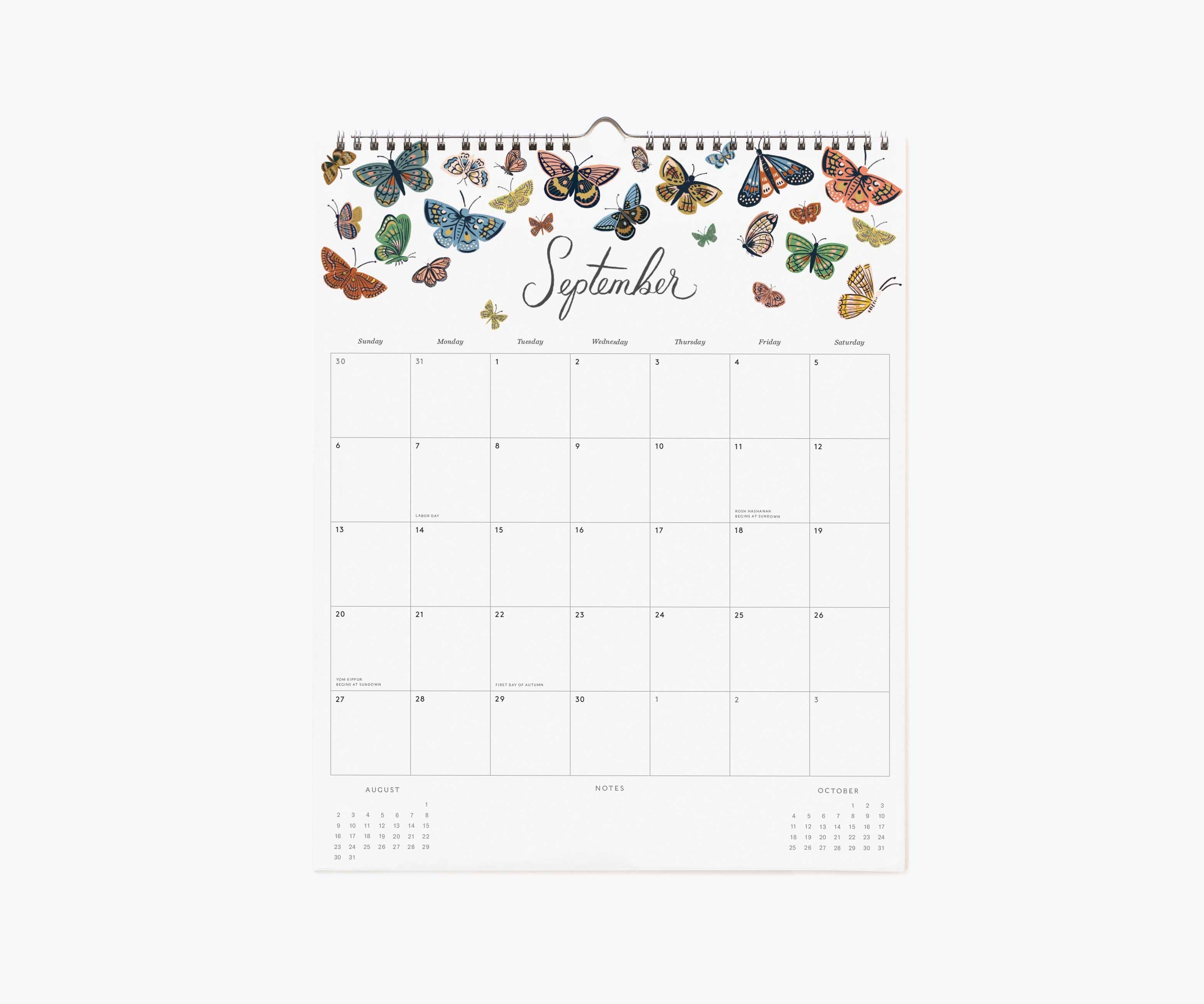 Rifle Paper Co. 2026 Dahlia Appointment Calendar