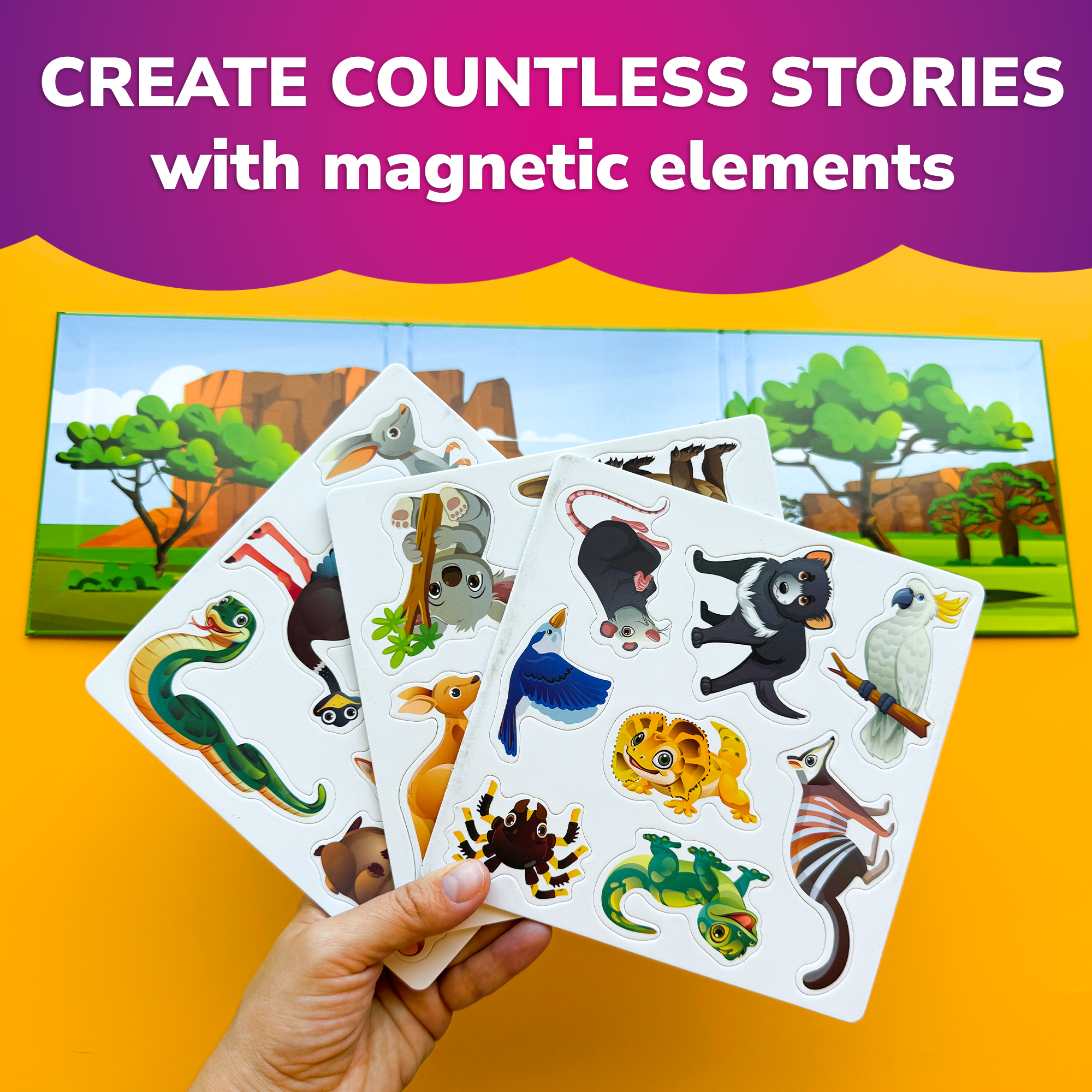 Quokka Travel Magnetic Book | Australian Animals