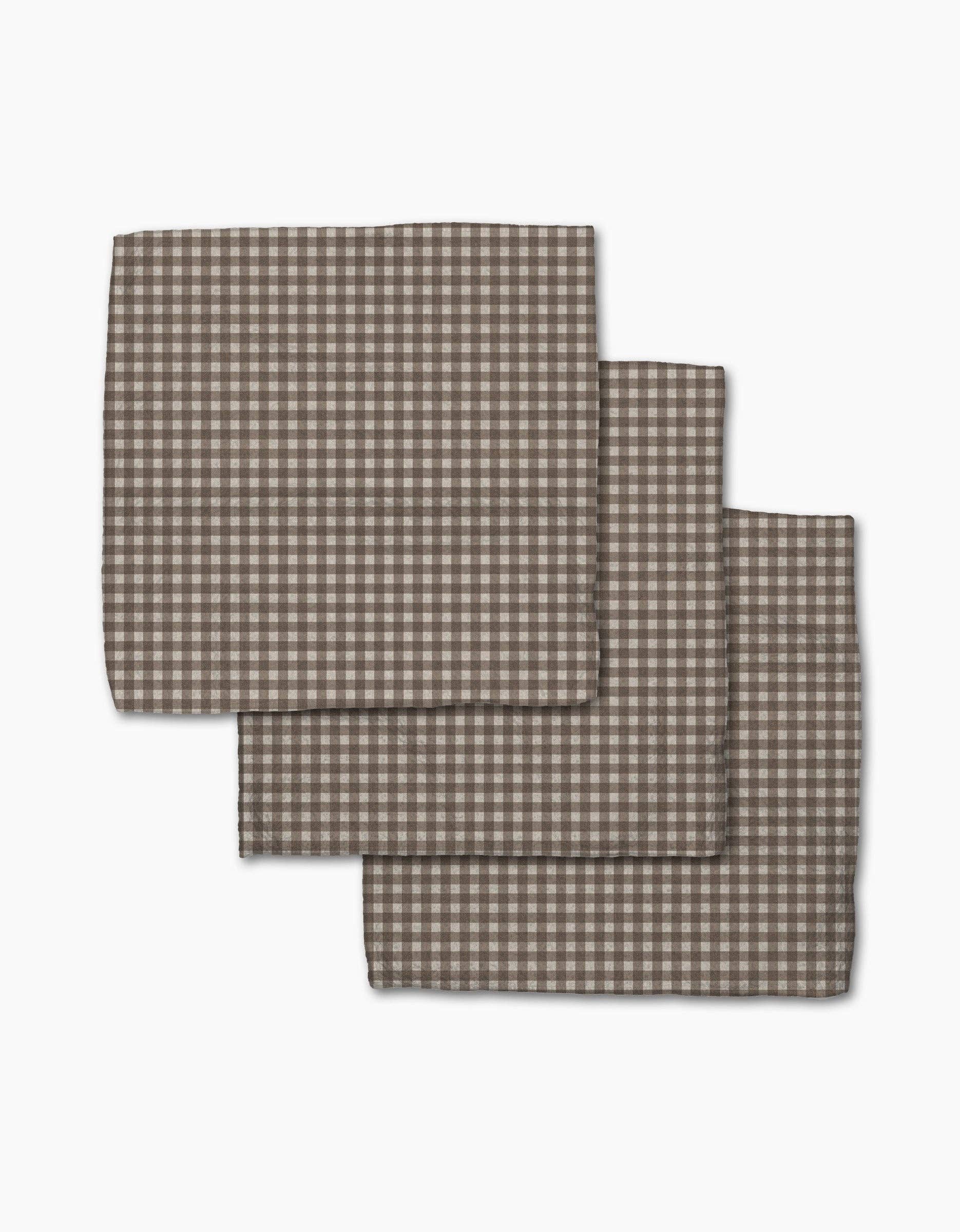 Geometry | Dishcloth Set | Whidbey Check