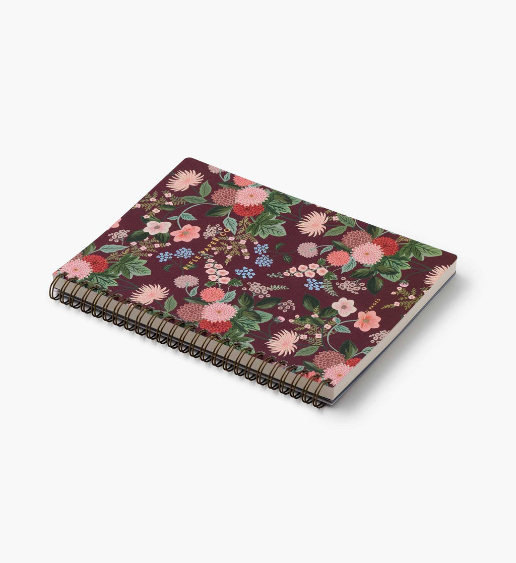 Rifle Paper Co | Dahlia Spiral Notebook