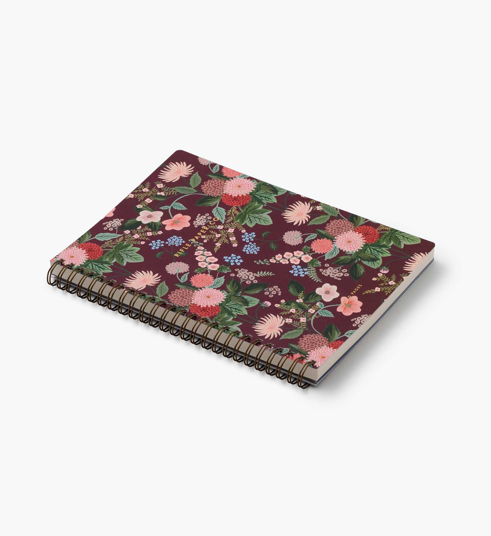 Rifle Paper Co | Dahlia Spiral Notebook