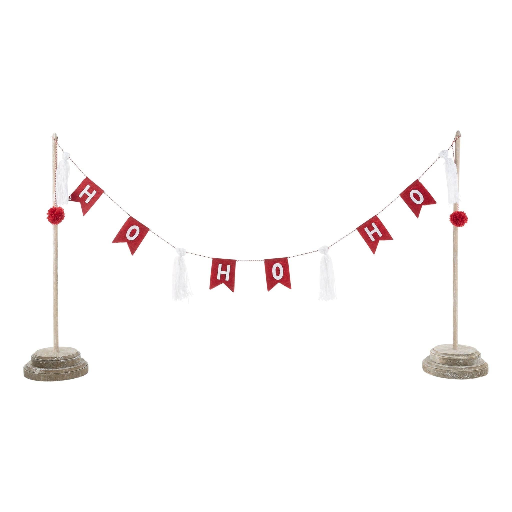 Glory Haus | Pom Pom Banner | Ho Ho Ho