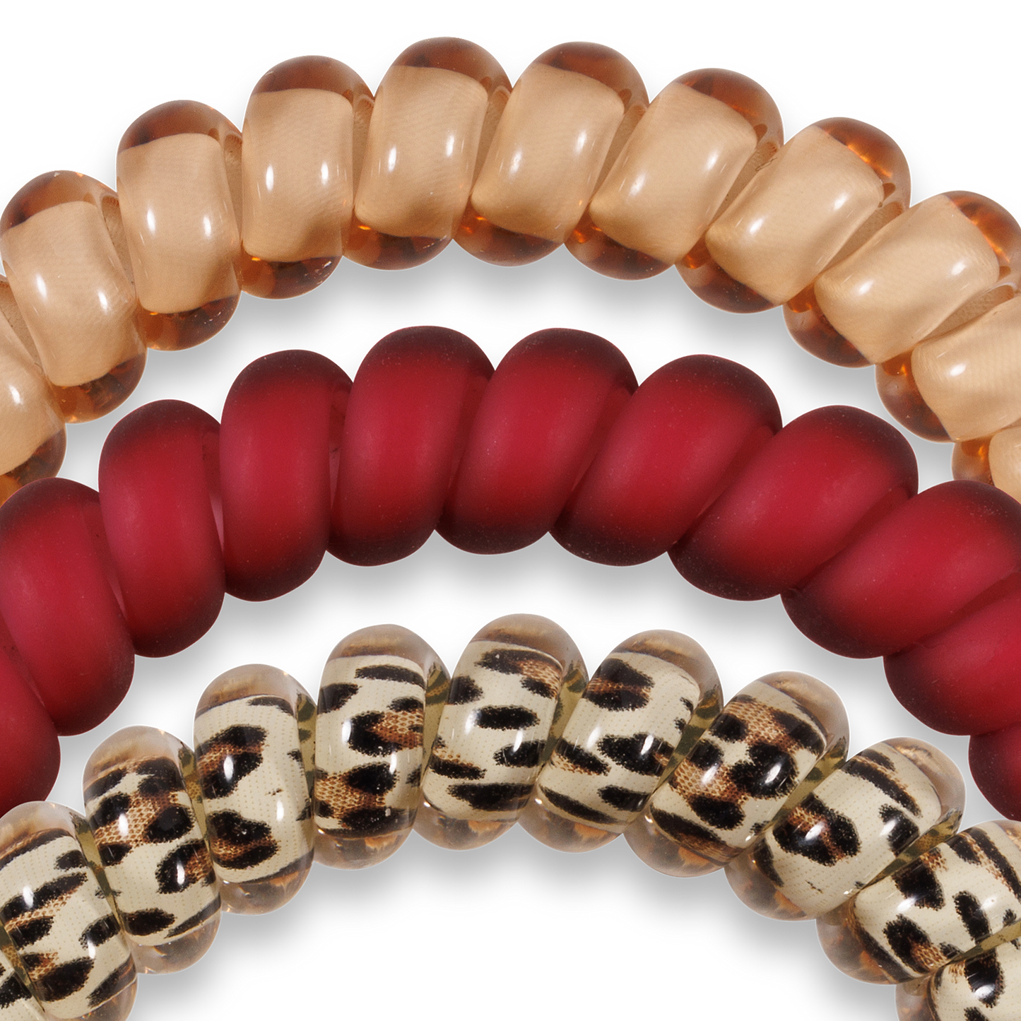 Teleties Spiral Hair Coils | Small | Wild Side Hair Ties