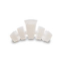 Classic Hair Clip | Small | Coconut White