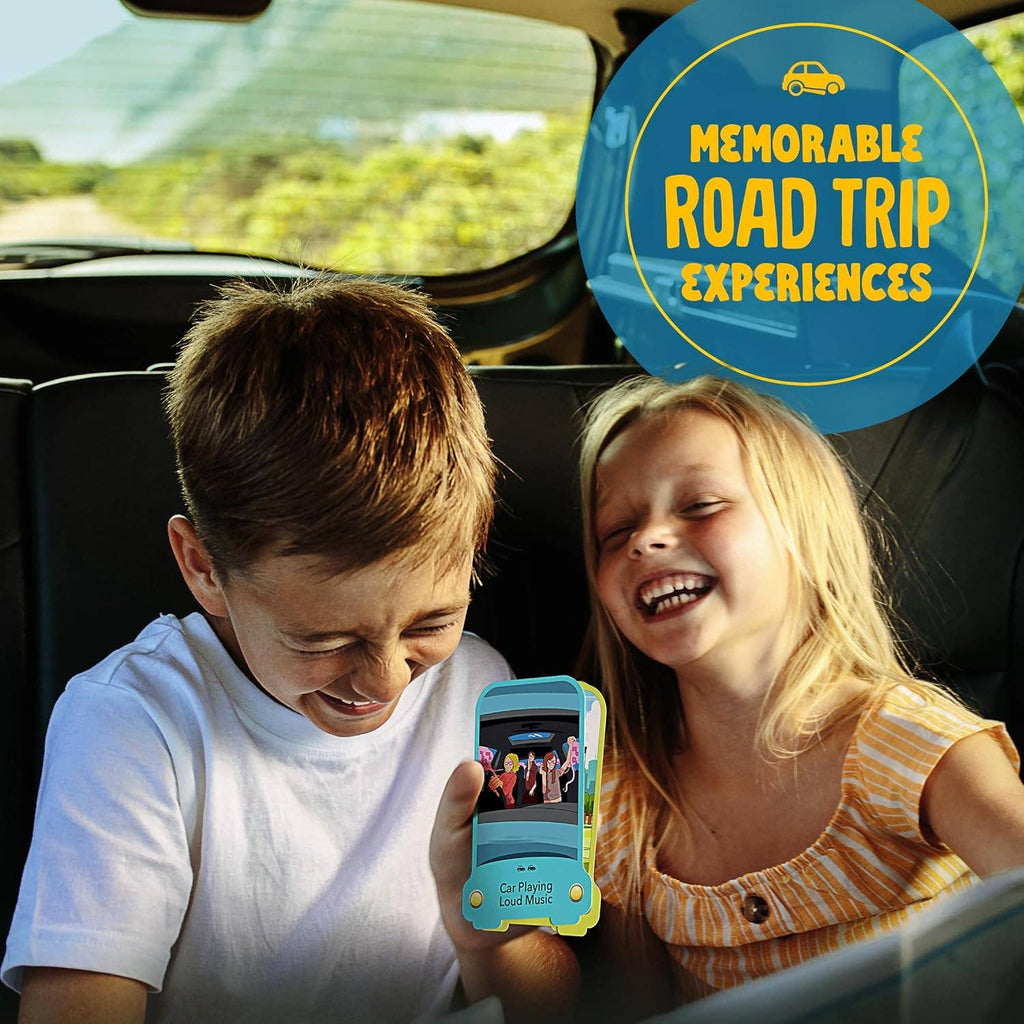 Dan & Darci | Road Rally Travel Scavenger Hunt Card Game for Kids