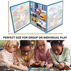 Quokka Magnetic Puzzles 3x36 Pcs Puzzles for Kids | Transport