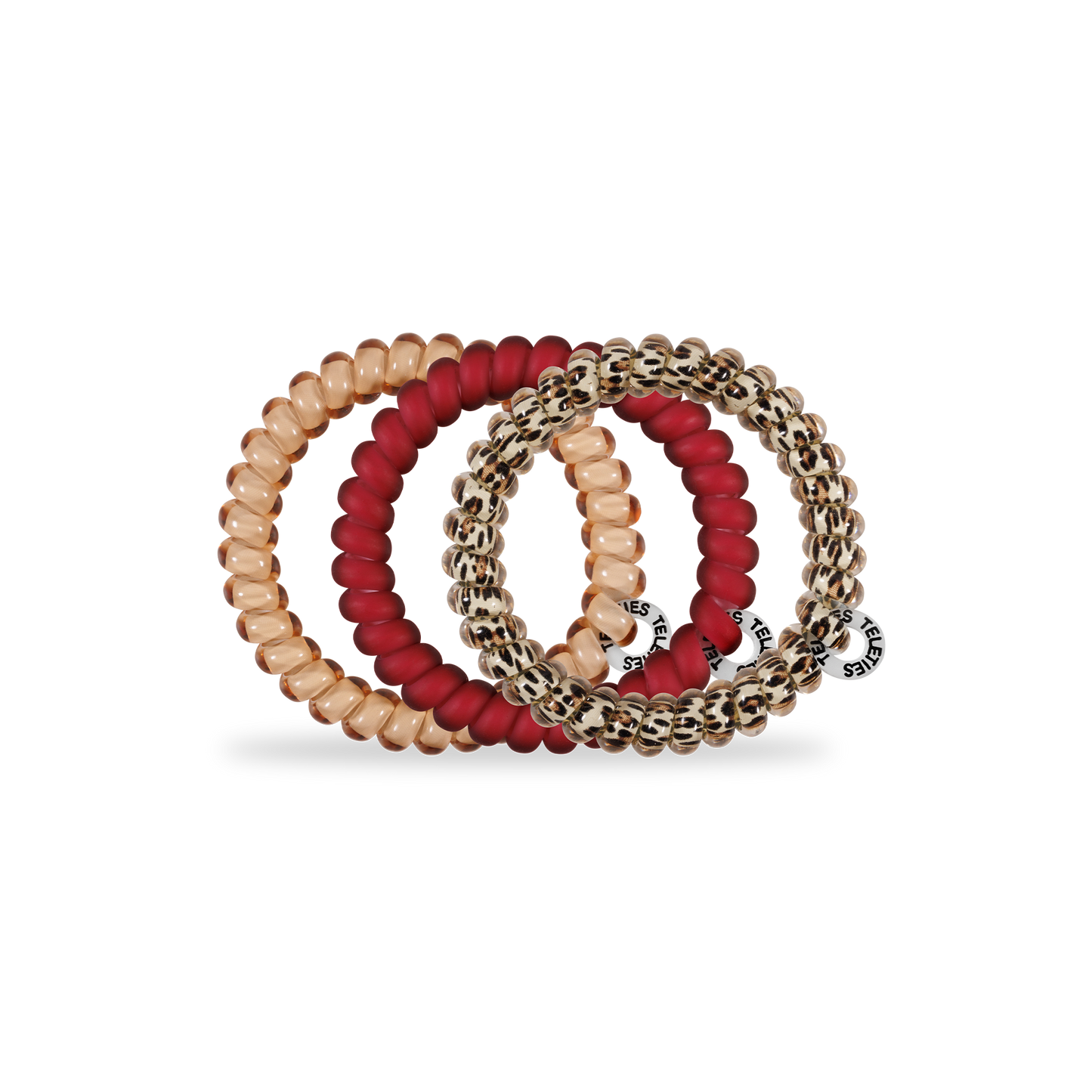 Teleties Spiral Hair Coils | Small | Wild Side Hair Ties