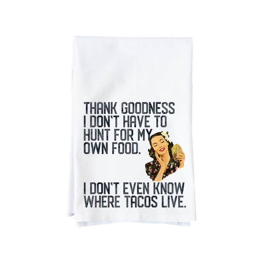 Knollwood Lane | Kitchen Towel | Where Tacos Live