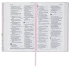 Christian Art Gifts | Bible NLT Infant, Hardcover | Pink