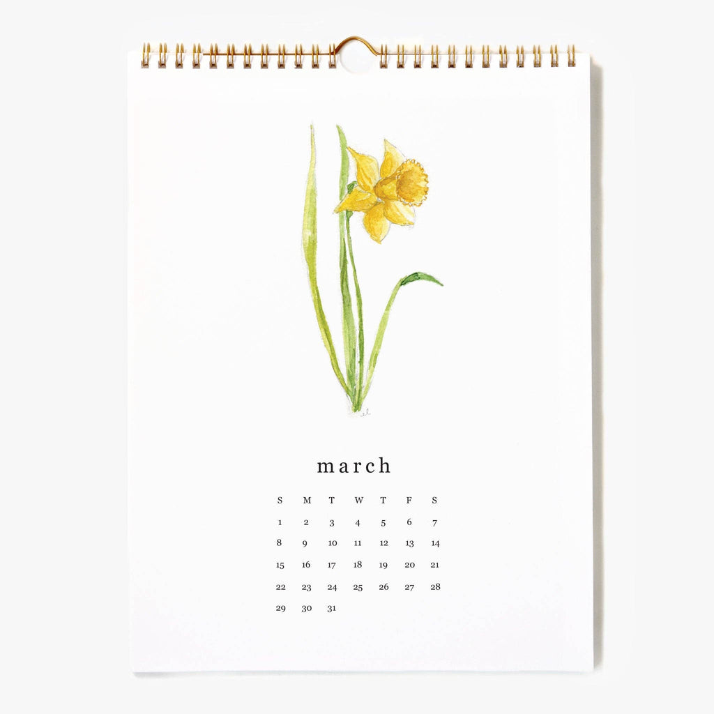 Emily Lex | 2026 Flower Stems Calendar