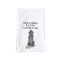 Knollwood Lane | Kitchen Towel | What A Privilege It Is to Be Loved by a Dog