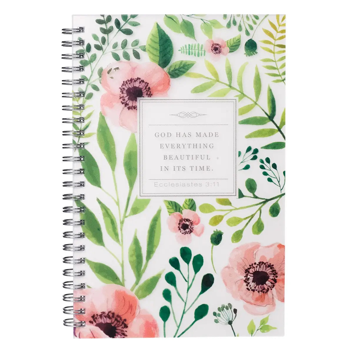Christian Art Gifts | Notebook Wirebound | Everything Beautiful Eccl. 3:11
