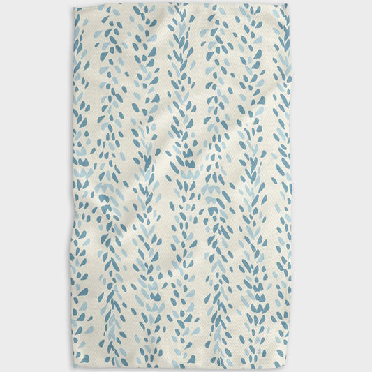 Geometry Reeds Printed Midday Tea Towel