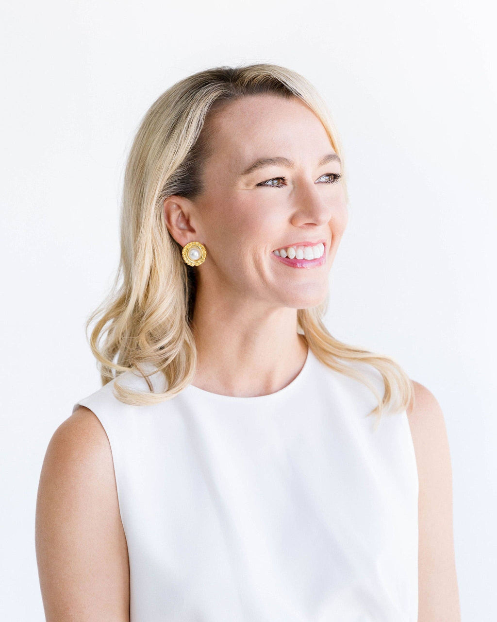 Susan Shaw | Earrings | Dotted Pearl Studs