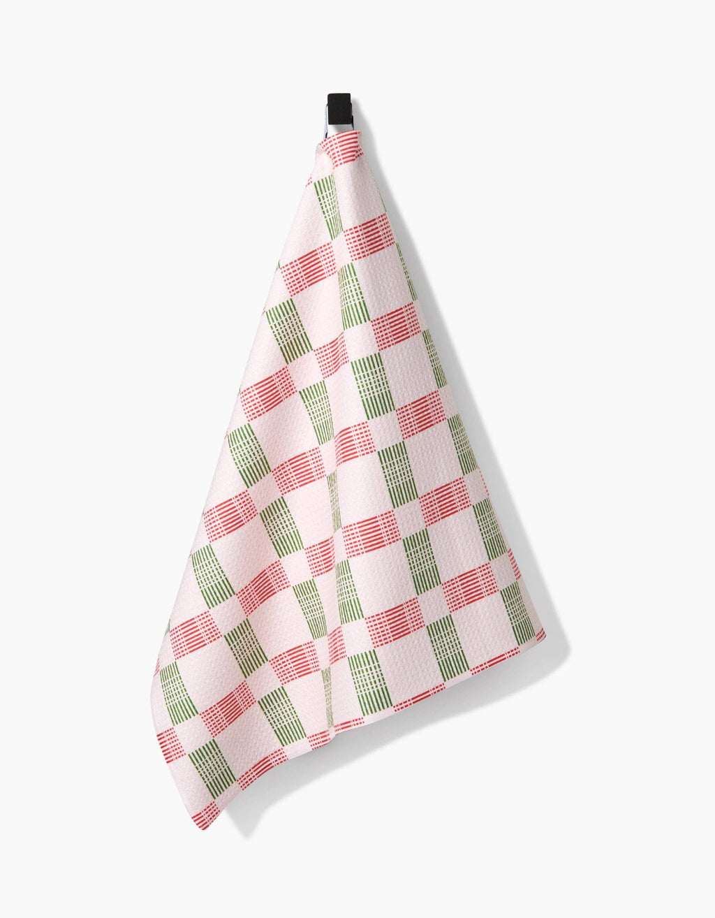 Geometry | Tea Towel | Be Merry Plaid