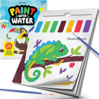 Dan & Darci Mess-Free Paint with Water Coloring Book For Kids, Toddlers