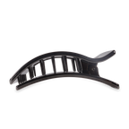 Flat Rectangle Hair Clip | Large | Jet Black