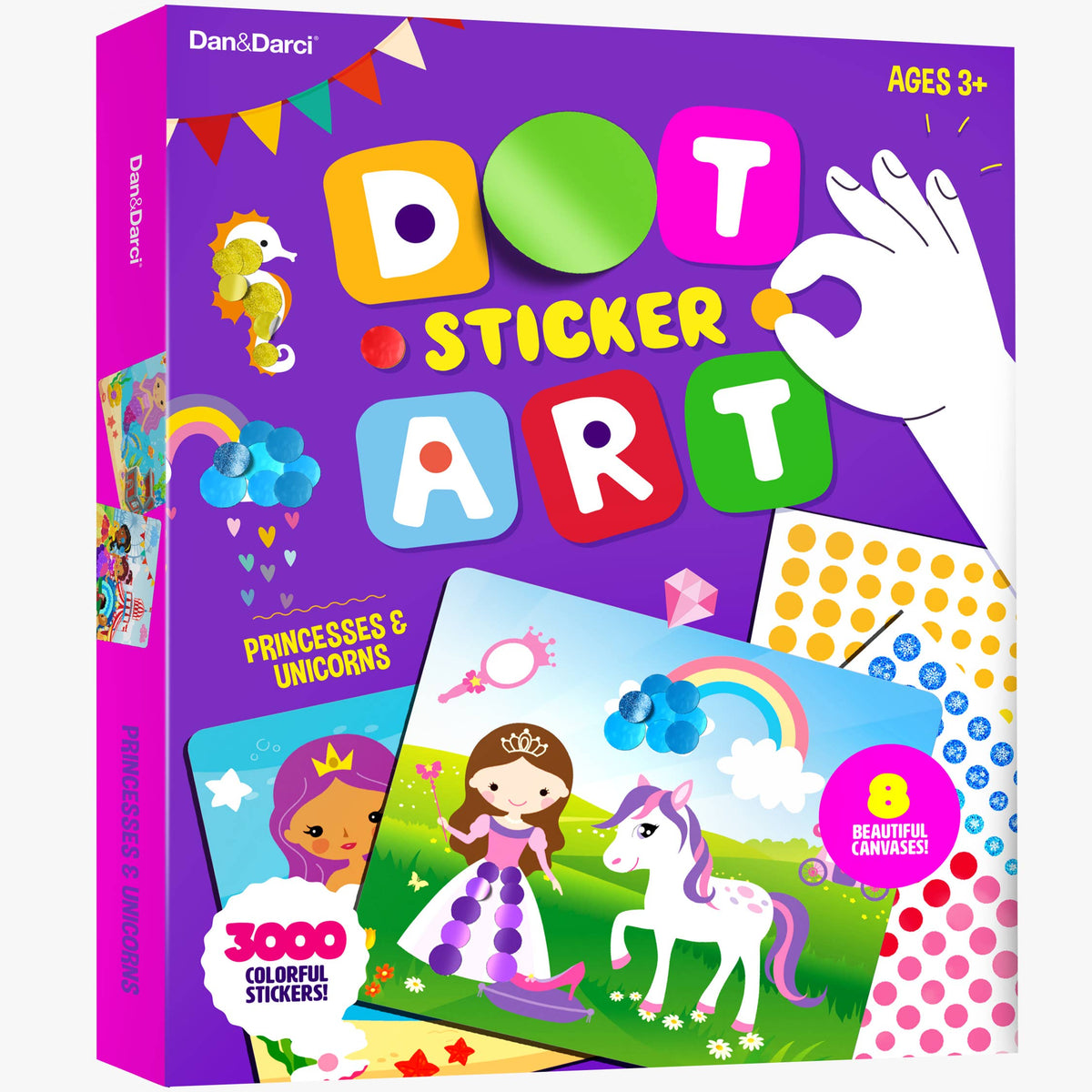 Dan & Darci | Dot Sticker Art Book for Kids