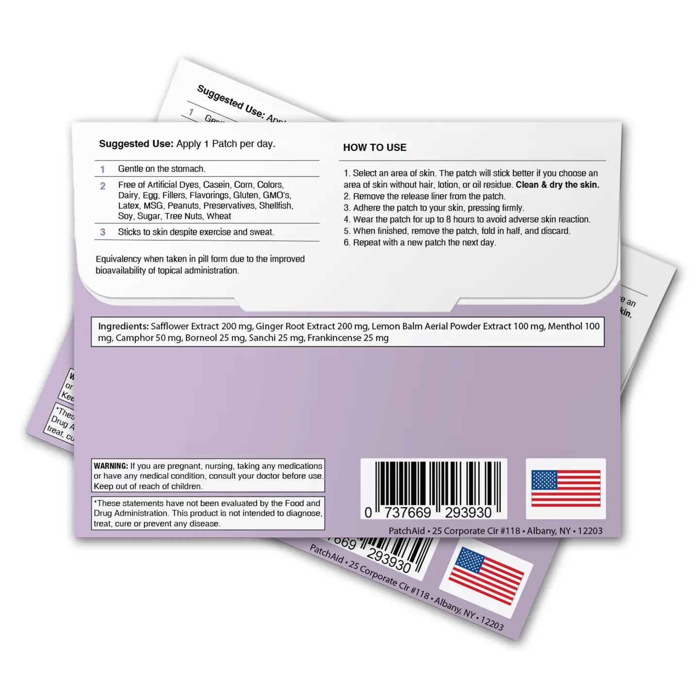 PatchAid Nausea Relief Patch - Gentle & Natural Nausea Remedy