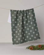 Geometry | Tea Towel | Snowy : Juniper