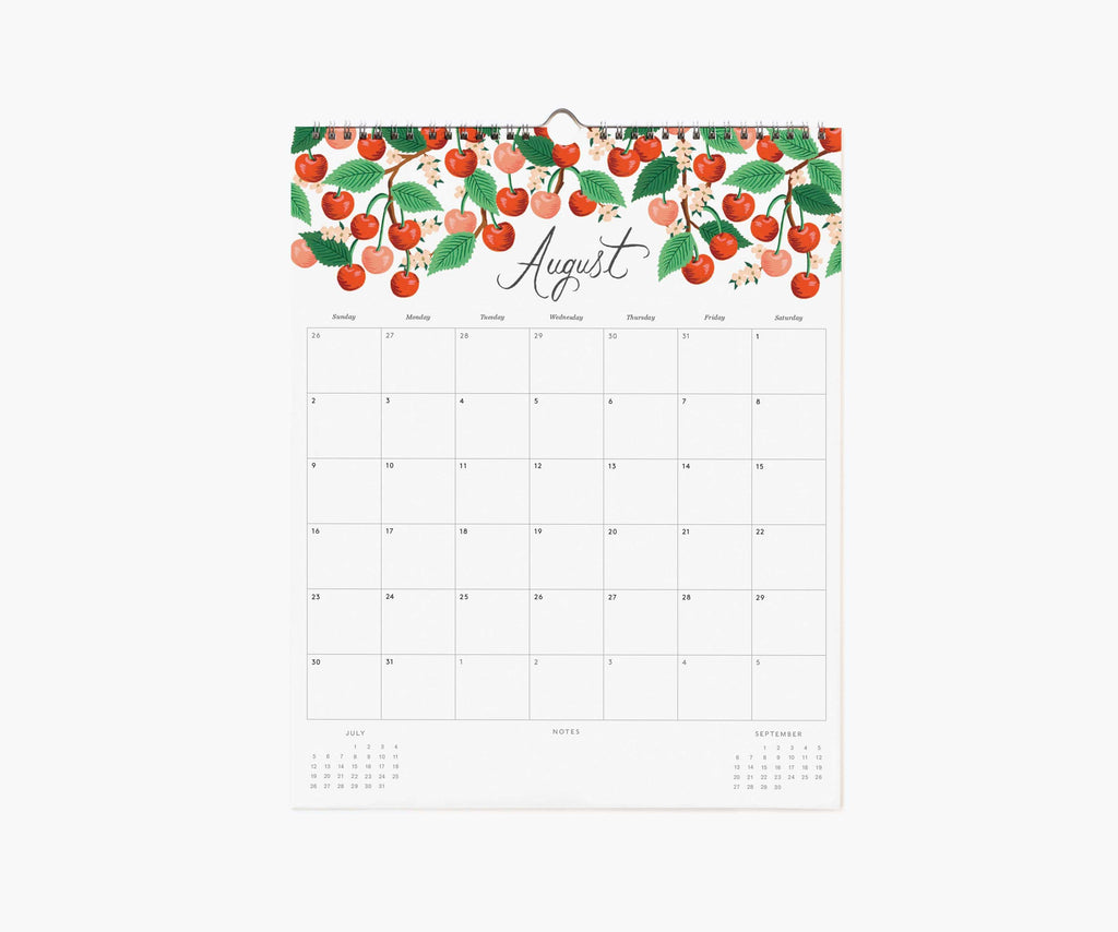 Rifle Paper Co. 2026 Dahlia Appointment Calendar