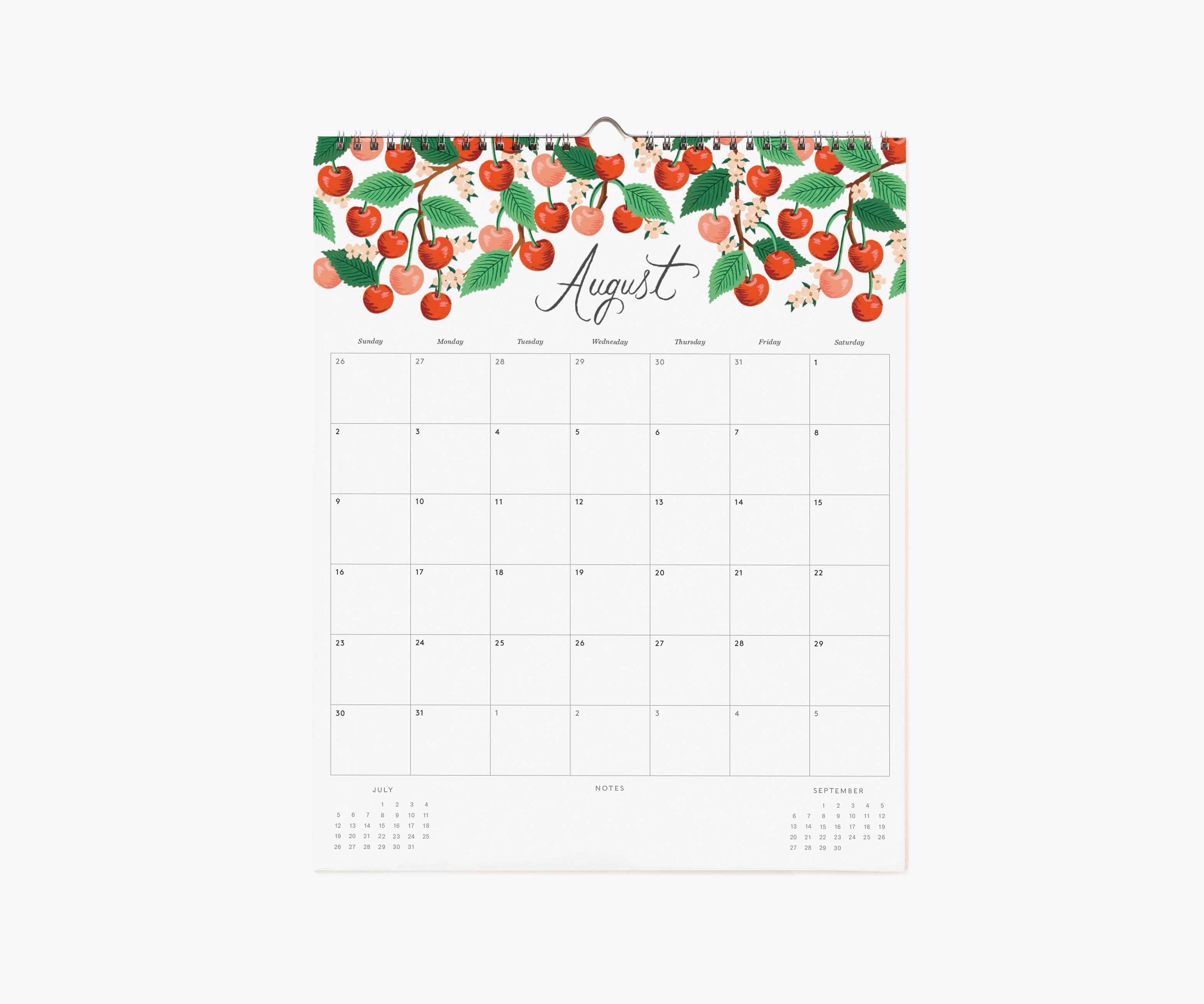 Rifle Paper Co. 2026 Dahlia Appointment Calendar