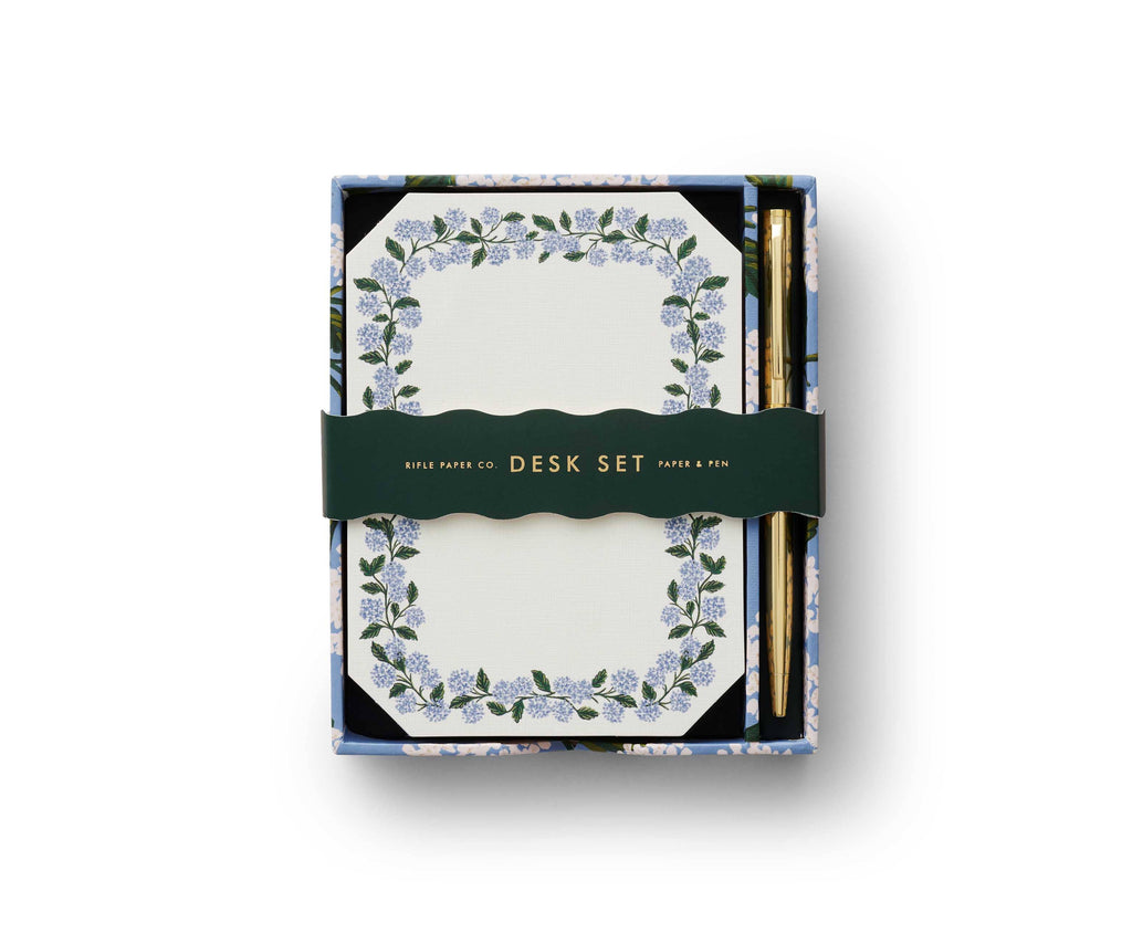 Rifle Paper Co. Hydrangea Note Writing Set