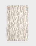 Geometry | Tea Towel | Stacked Cubes