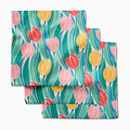 Geometry | Dishcloth Set | Tranquil Tulips