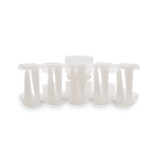 Classic Hair Clip | Small | Coconut White