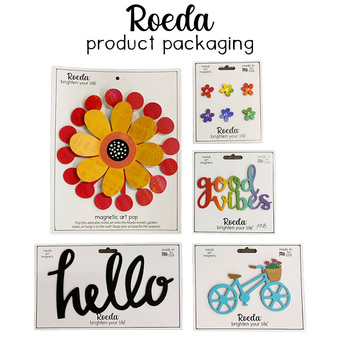 Roeda Studios Bee Magnet Set