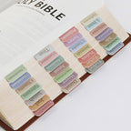 Mr. Pen | Morandi Bible Tabs Laminated | 75 Pack