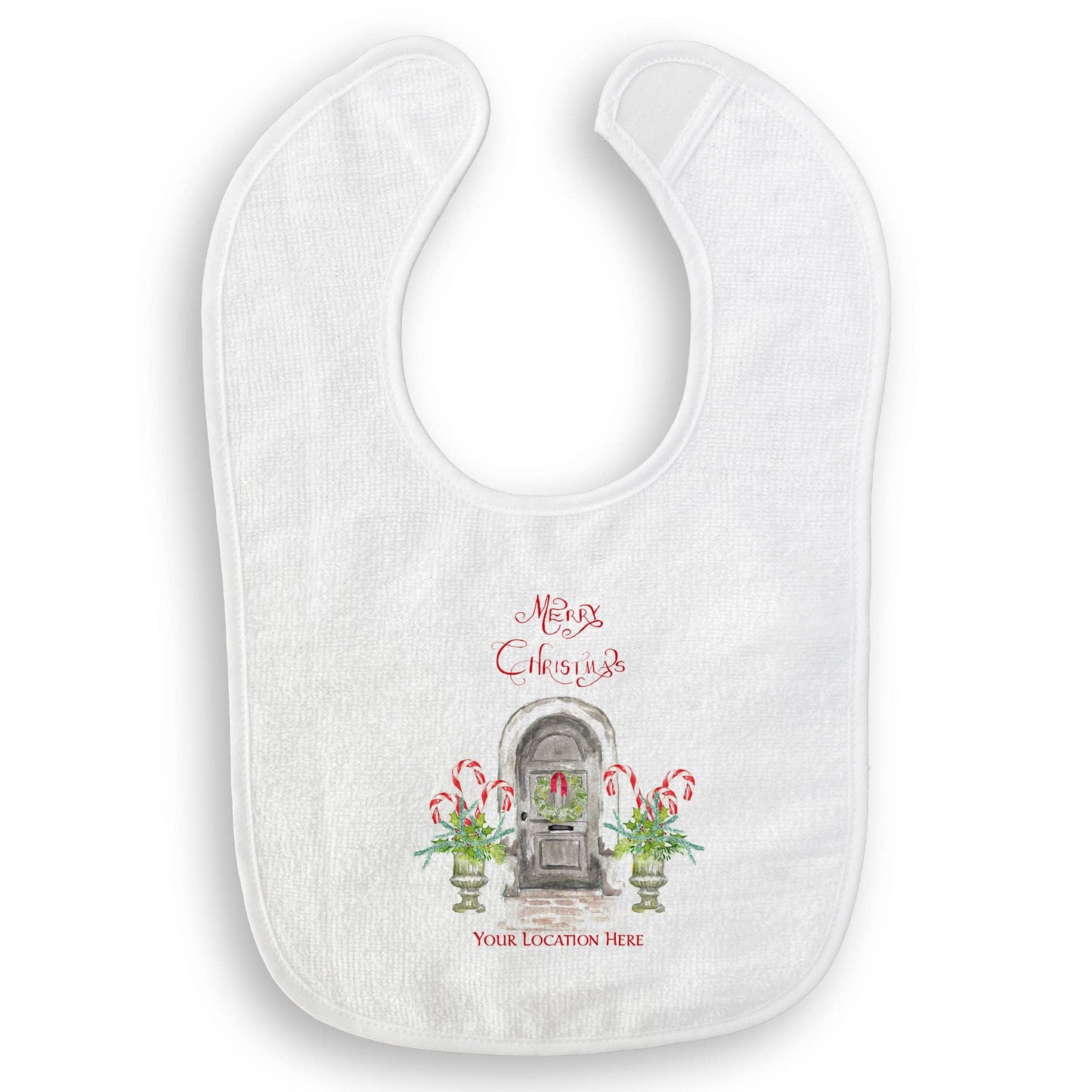 French Graffiti Merry Christmas Paducah Tea Towel