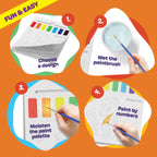 Dan & Darci Mess-Free Paint with Water Coloring Book For Kids, Toddlers