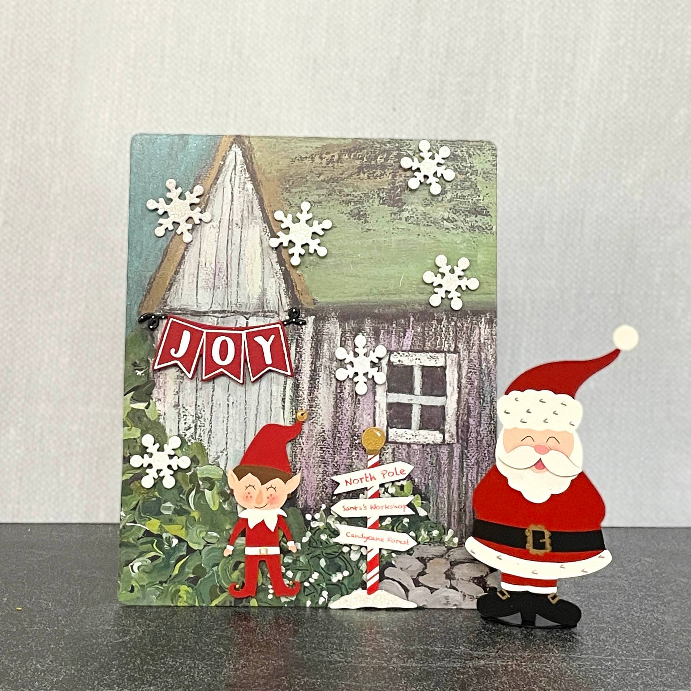 Roeda Studios | Magnet Set | Glitter Snowflakes