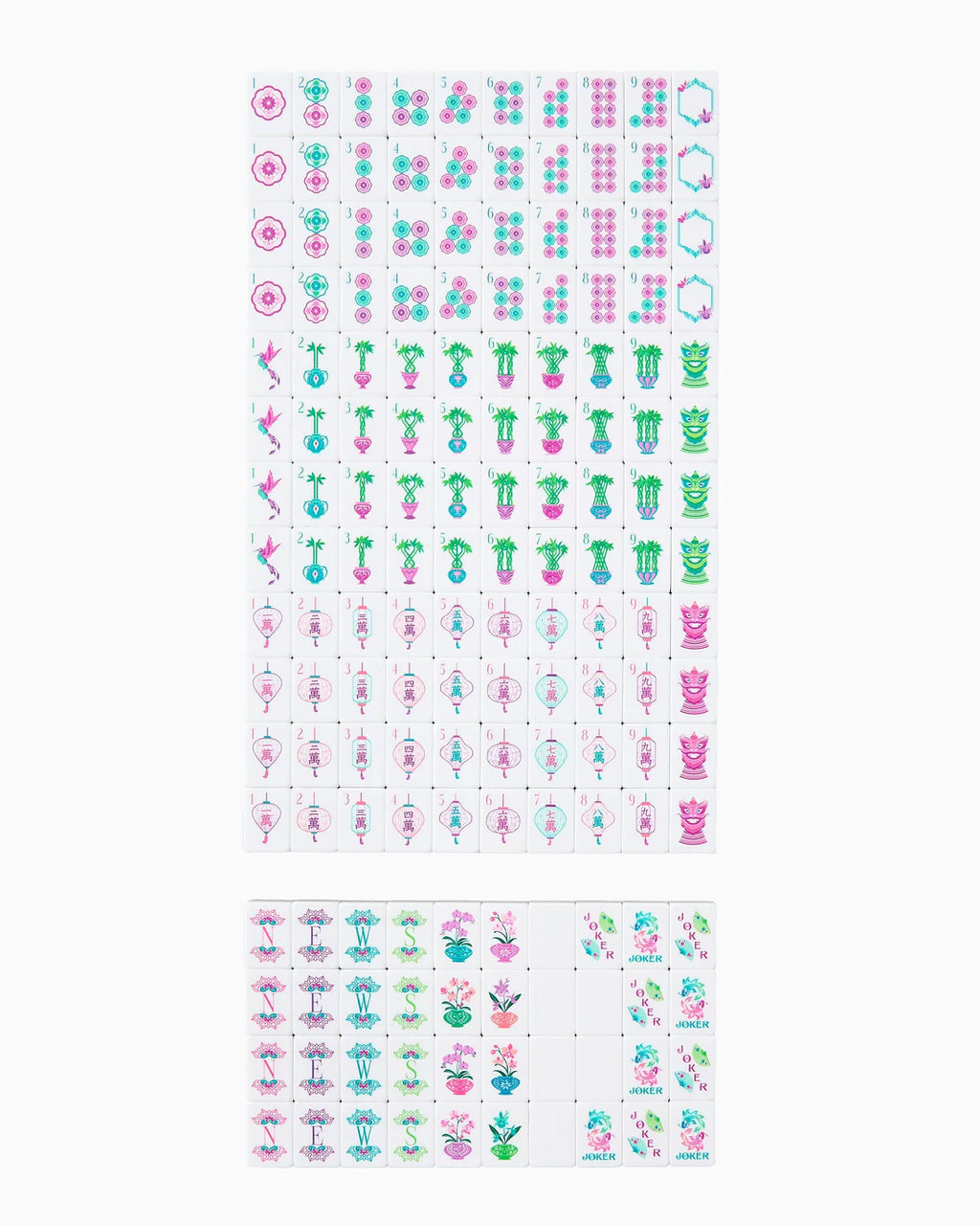 Oh My Mahjong! | Emerald Mahjong Tiles