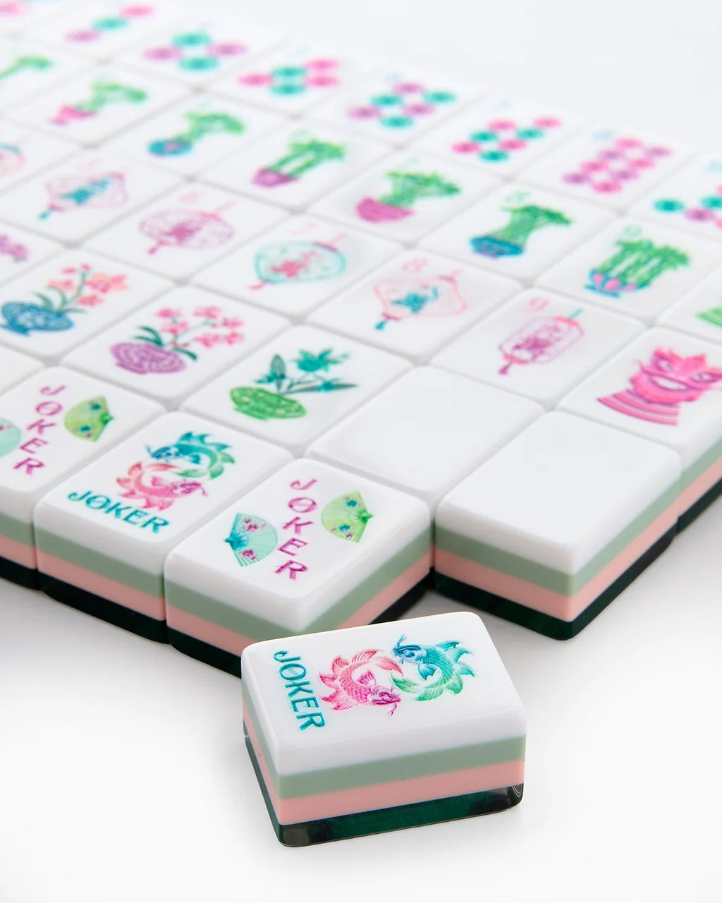 Oh My Mahjong! | Emerald Mahjong Tiles