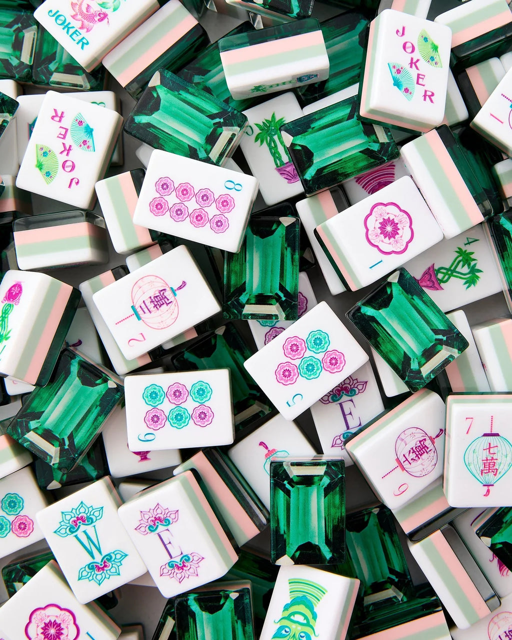 Oh My Mahjong! | Emerald Mahjong Tiles