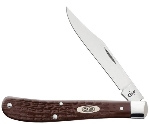 Case Knives Brown Synthetic Slimline Trapper 00135