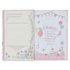 Christian Art Gifts | Bible NLT Infant, Hardcover | Pink