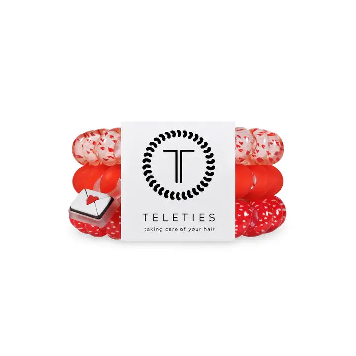 Teleties | Spiral Hair Coils | Large | Sealed with A Kiss