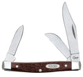 Case Knife | Jigged Brown Synthetic | Medium Stockman | 00106
