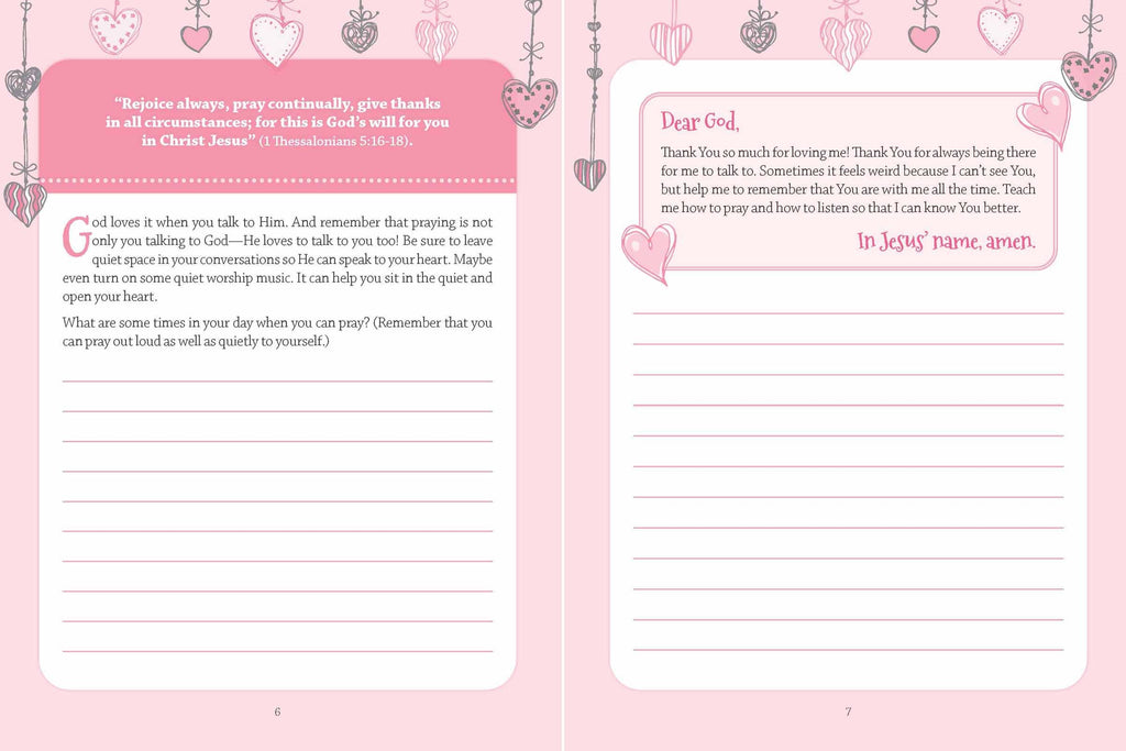 You're God's Girl! Prayer Journal: Hardcover / English