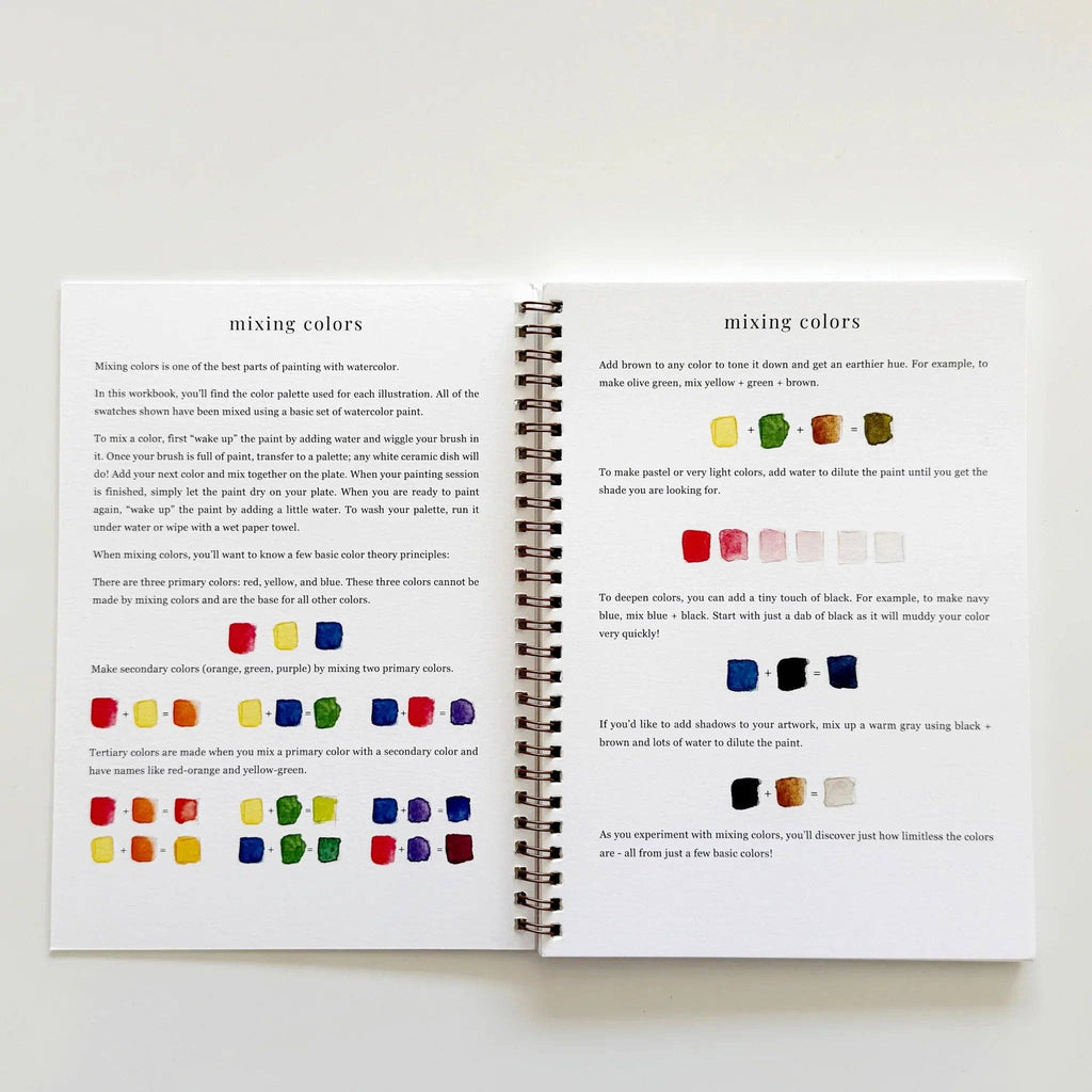 Emily Lex | Watercolor Workbook | Fruit