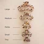 Open Hair Clip | Blonde Tortoise | Petite