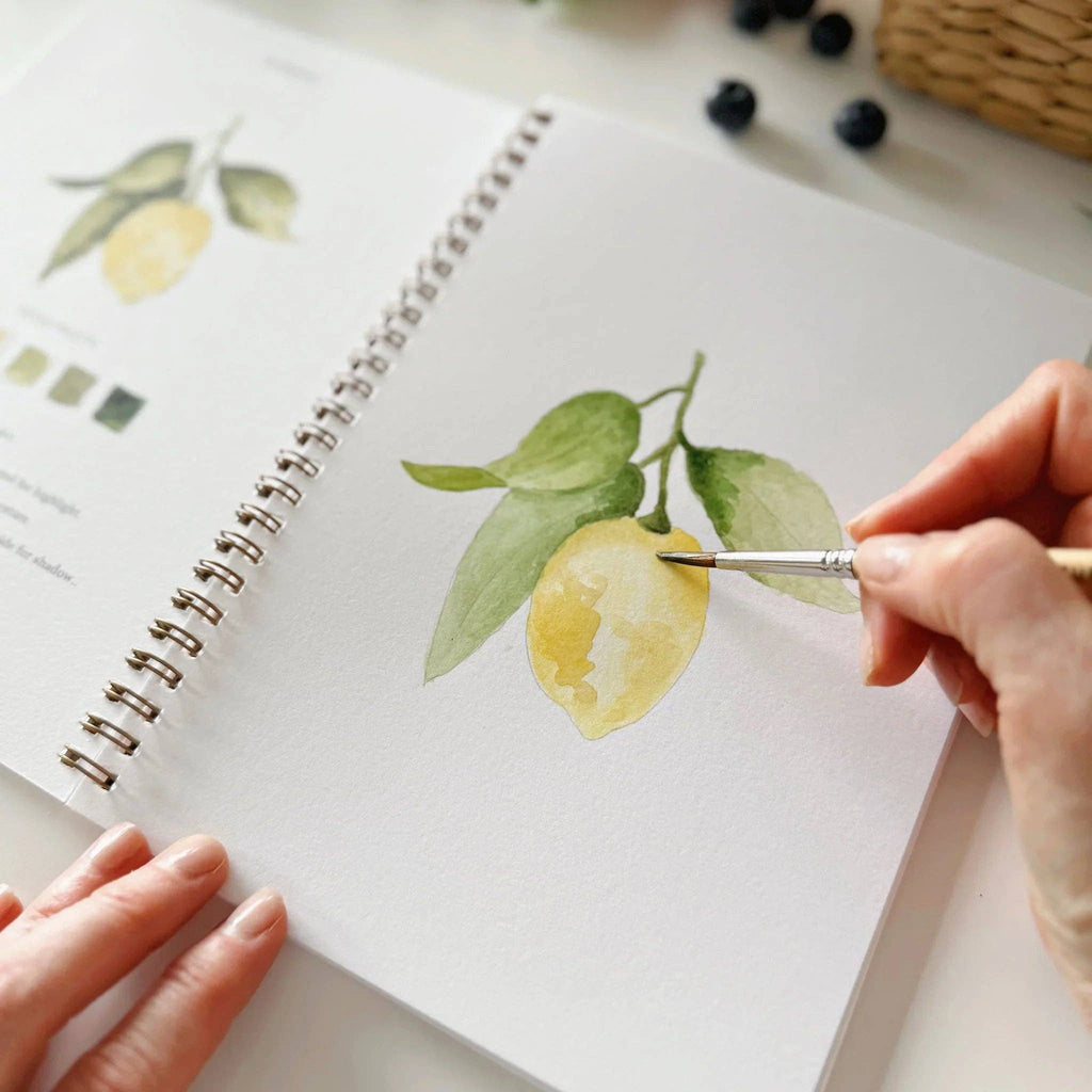 Emily Lex | Watercolor Workbook | Fruit